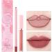  Raxove matte lipstick and lip liner set velvety non-fading waterproof makeup kits lip makeup kit lip color lip liner lip liner pens - Buy Online on GoSupps.com