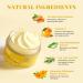 ANAiRUi Turmeric Vitamin C Face Cream Moisturising Collagen Face Cream for Dry Skin Daily Used Turmeric Vit C Facial Cream for Dark Spots Wrinkles Anti-Ageing Even Skin Tone 50g - Buy Online on GoSupps.com
