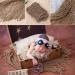 Zhangyo Newborn Photography Prop - Chunky Burlap Layer Net Hessian Jute Backdrop Blanket for Stunning Baby Photos - Buy Online on GoSupps.com