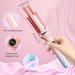 Velasko 1.25 Inch Rotating Curling Iron - Anion Self Curling Hair Curler Anti-Scald Fast Heating for All Hair Types - Buy Online on GoSupps.com