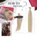 Moresoo Bonding Extensions - Real Remy Hair 1g Platinblond & Ashblond U-Tip Extensions - 50g 50cm & 40cm #P18/613 & #18P/613 - Premium Quality International Shipping - Buy Online on GoSupps.com