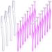 20 Pcs Eyebrow Razor for Women T Shaped Dermaplane Face Razor Eyebrow Trimmer Facial Razor with Cover Eyebrow Shaver Face Hair Remover Tool for Women Girls, 2 Style