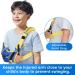 Velpeau Arm Sling for Kids - Breathable Shoulder Immobilizer with Waist Strap | Sponge Filled Support Brace (Right XS: 22.5 -26 ) - Duck Print Design - Buy Online on GoSupps.com