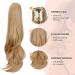 HewEicsy 20 Ponytail Extension Synthetic Hairpiece Blonde - Clip-in Daily Fluffy Ponytail Wig for Women - Buy Online on GoSupps.com