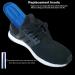 Memory Foam Shoe Insoles 3 Pairs for Work Boots, Sneakers, Running Shoes | Cushion Shock Absorbing Comfort Inner Soles for Men Women (Size Women 7.5-9.5 / Men 6.5-8.5) - Buy Online on GoSupps.com
