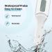 Femometer Basal Body Thermometer - Ovulation & Fertility Tracking with Soft Backlight and Memory Recall (White) - Buy Online on GoSupps.com