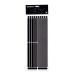 RydeSafe Reflective Decals Multi Stripes Kit Jumbo Black