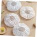 FOMIYES Women's Shower Cap Set - 4pcs Bathing Hair Caps for Ladies | Adjustable Crown & Waterproof Design - Buy Online on GoSupps.com