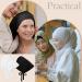 JenPen 4 Pcs Hijab Scarves for Women - Adjustable Islamic Muslim Undercap (Black and White) - Buy Online on GoSupps.com