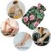 NAANLE Hot Water Bottle with Cover - 1L Transparent Rose Cactus for Menstrual Cramps & Pain Relief | Heat & Cold Therapy - Buy Online on GoSupps.com