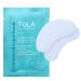 TULA Skin Care Eye Feel Amazing Cooling & Brightening Hydrogel Eye Masks - Fights Puffiness & Soothes Undereyes Contains Hyaluronic Acid & Niacinamide Caffeine & Chamomile 4 packettes 0.10 oz.