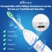 6 Pack Green BrightDeal Toothbrush Heads for Philips Sonicare E-Series Electric Replacement with Cap - Buy Online on GoSupps.com
