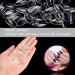 Noverlife 1200PCS Short Almond False Nail Tips - Clear | 10 Sizes Acrylic Nail Art | Perfect for Nail Salon & DIY Manicure - Buy Online on GoSupps.com