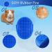 4 Piece Rabbit Grooming Kit: Brush, Hair Remover, Nail Clipper, Double-Sided Comb, Shampoo Bath Brush - Ideal for Rabbits, Hamsters, Guinea Pigs - Type B - Buy Online on GoSupps.com
