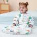 Organic Cotton Baby Sleeping Bag Long Sleeves 3.5Tog | 24-28in/3-6 Months - Buy Online on GoSupps.com