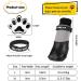 Fanshiontide Waterproof Dog Shoes Dog Boots Anti-Slip Dogs Paw Shoes Adjustable Straps Paw Protectors for Small Medium Dogs Indoor Outdoor Walking 4pcs XL - Buy Online on GoSupps.com