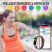 1.10'' AMOLED Fitness Tracker with Heart Rate & Sleep Tracking - 25 Sports Modes - Pedometer for Android & iPhone - Bordeaux - Buy Online on GoSupps.com