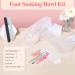 LIONVISON Acetone Nail Soaking Bowl Set - Toe Soak Off Manicure Bowl for Easy Nail Care | International Shipping Available - Buy Online on GoSupps.com