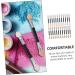 FOMIYES Latex Eye Shadow Stick Eyebrow Brush Applicator Makeup Gadgets Precision Tools Girl Makeup Brush Eye Makeup Makeup Sponge Sticks Double-ended Makeup Brush Miss 24pcs - Buy Online on GoSupps.com