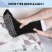 2 Pair Black Lymphedema Socks | Over Calf, 21 Girth | Stretches for Swollen Feet - Buy Online on GoSupps.com