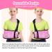 Kids Arm Sling for Shoulder Injury - Cute Pink Medical Brace with Rotatable Buckle - Girls' Shoulder Immobilizer - Buy Online on GoSupps.com