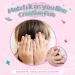 144Pcs Kids Press On Nails Set - Ice Cream Design | Short Artificial Fake Nails for Girls | Quick Stick On, No Fading, Pre-Glued Acrylic Nail Tips | Children's Gift & Nail Decoration Kit - Buy Online on GoSupps.com