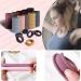 100 Multicolor Seamless Elastic Hair Ties - 4cm Hair Bobbles for Women - Buy Online on GoSupps.com