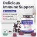Elderberry Gummies & Black Seed Oil (1-Month Supply) Immunity Power Duo - Elderberry Gummies for Adults with Vitamin C & Zinc (60 count) & Black Seed Oil - Premium Cold-Pressed Nigellia Sativa Oil - Buy Online on GoSupps.com