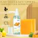 MR.A Organic Turmeric Soap Bar & Facial Mist Set - 2PCS Natural Turmeric Soap with Vitamin C for Face & Body - Antibacterial Turmeric Face Wash Spray - Buy Online on GoSupps.com