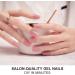 DANNI & TONI Glitter in My Eyes Gel Nail Wraps - 28 Semi Cured Nail Stickers | Salon-Quality Manicure Set - Buy Online on GoSupps.com