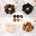 6 Pieces Satin Hair Ties - Soft Silk Elastic Scrunchies for All Occasions | International Shipping Available - Buy Online on GoSupps.com