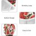 Plumeria Watermelon Hair Towel 2 Pack | Super Absorbent Quick Dry Hair Turbans for Women & Girls - Buy Online on GoSupps.com