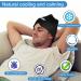 Migraine Relief Headache Hat Hot & Cold Therapy Wrap for Puffy Eyes, Stress, Sinus & Tension Comfortable & Stretchable Cap 1 Count - Buy Online on GoSupps.com