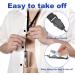 Adjustable Peritoneal Dialysis Catheter Holder for Baxter - Shower Protection & Easy Removal (Black) | Premium PD Accessories - Buy Online on GoSupps.com