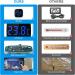 Buy Brifit Mini Digital Aquarium Thermometer - LED Display Touch Screen High Precision for Freshwater & Marine Aquariums - 1 Piece (White) - Buy Online on GoSupps.com