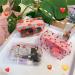 JIHUOO Clear PVC Travel Cosmetic Bag - Toiletry Bag for Women & Girls | Perfect Wash Bag with Heart Design - Buy Online on GoSupps.com