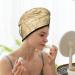 World Map Microfiber Hair Towel - Soft Super Absorbent Hair Wrap for Long Curly & Thick Hair | Quick Dry Coral Velvet Cap for Women - Buy Online on GoSupps.com