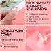 YUNAI French Tip Nail Stamp Kit | Soft Silicone Jelly Clear Stamper Set for DIY Manicure | Professional Nail Seal Stamp Tools - Buy Online on GoSupps.com