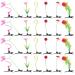 KALLORY 28pcs Bean Sprout & Flower Hair Clips Set for Women - Cute Plant Barrettes & Hairpins for Girls - Grass Hair Accessories - Buy Online on GoSupps.com