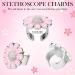 Woanger 4 Pcs Sunflower Bling Stethoscope Charms | Flower Stethoscope Tags & Accessories for Nurses & Doctors | Perfect Gift for Nursing Students - Pink White Yellow Green - Buy Online on GoSupps.com