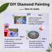 VAIIEYO 5D Diamond Painting Kit - Balloon River Full Drill Round Rhinestone Craft Canvas 12x16 - Buy Online on GoSupps.com
