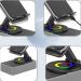Bluetooth Audio Power Bank Bracket 3 in 1 Bluetooth Audio Power Phone Holder Foldable Cellphone Stand with Bluetooth Speaker and Power Bank 3-in-1 Foldable Cell Phone Stand (Black) - Buy Online on GoSupps.com