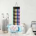 Tudomro Hanging Headband Organizer with 60 Elastic Bands - Bow Hanger for Girls Hair Bows - Felt Headband Holder (Black) - Buy Online on GoSupps.com