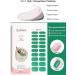 Kalolary Gel Nail Polish Strips Semi Cured Nail Gel Art Sticker Waterproof Full Nail Wraps Decal Sets with Nail File and Stick for Women Girls Nail Art Decor (UV/LED Lamp Required) (Shiny Green) - Buy Online on GoSupps.com