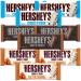 Hershey's Cookies & Chocolate Bar 40g x3 with Cookies 'N' Creme Salted Caramel 90g x3 & Cookies 'N' Creme Bars 40g x3 (9 Pack Mixed Bundle)