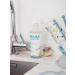 B aba Natural Baby Bottle & Dishwashing Detergent - 100% Biodegradable Perfume-Free 2x500ml Pack - Safe for Babies - Buy Online on GoSupps.com