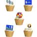 27 Stand Up Football 2024 Euros Germany Themed Edible Wafer Paper Cake Toppers Decorations - Buy Online on GoSupps.com