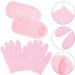Healvian Gel Socks Moisturizing Socks and Gloves Gel Spa Moisturizing Sock and Gloves Hands Feet Skin Care Hands Spa for Repairing Dry and Chapped Skin Hand Lotion Gloves - Buy Online on GoSupps.com