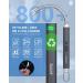 USB Rechargeable Candle Lighter with LED Display - 360 Flexible Neck Arc Lighter for Candle Aromatherapy BBQ Gas Stoves (Black) - Buy Online on GoSupps.com
