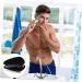 Buy Minkissy 2-Pack Razor Storage Bag for Men | Travel Case for Electric Razors & Beard Cutters | Durable EVA Holder - Black (19x9cm) - Buy Online on GoSupps.com